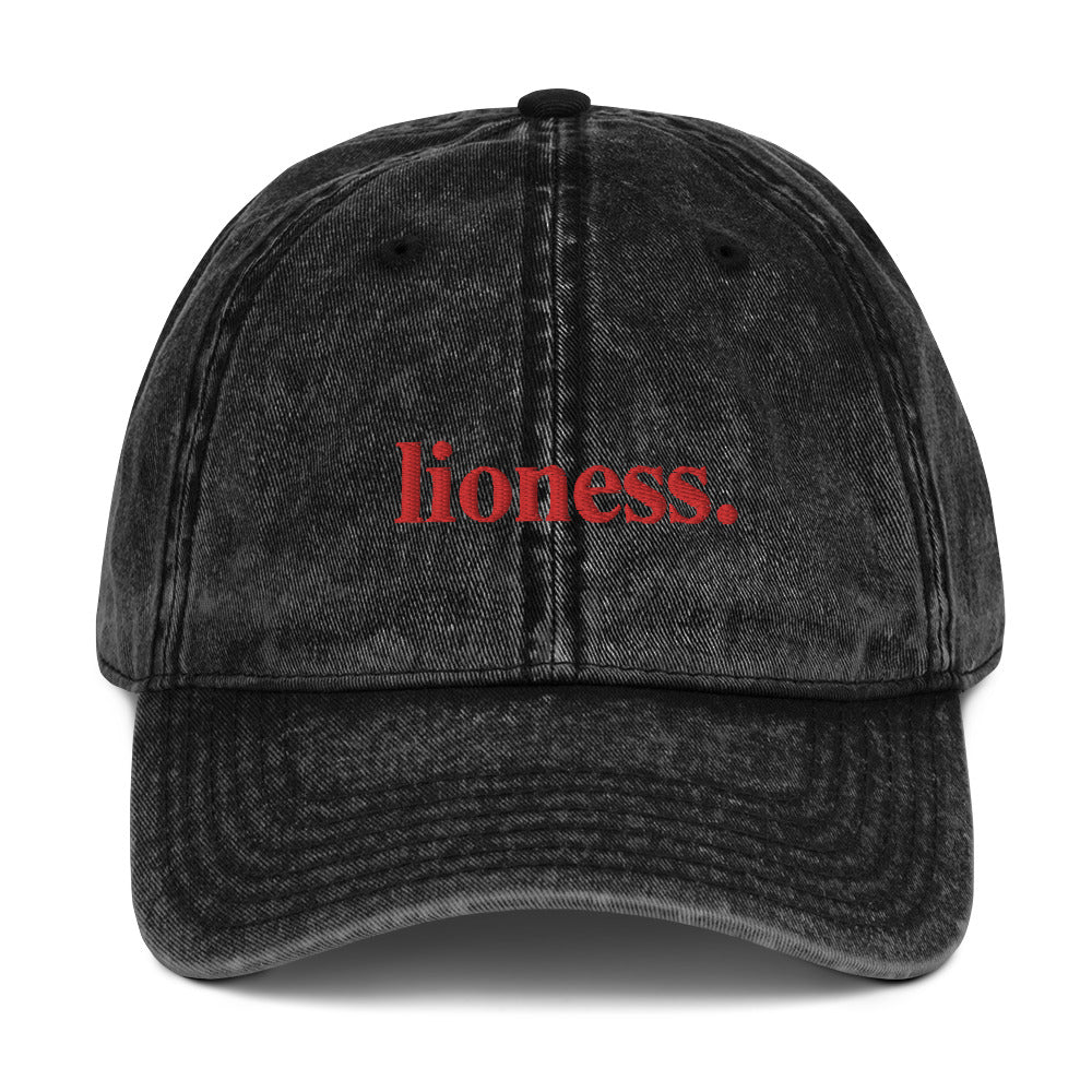 Vintage Lioness Cap