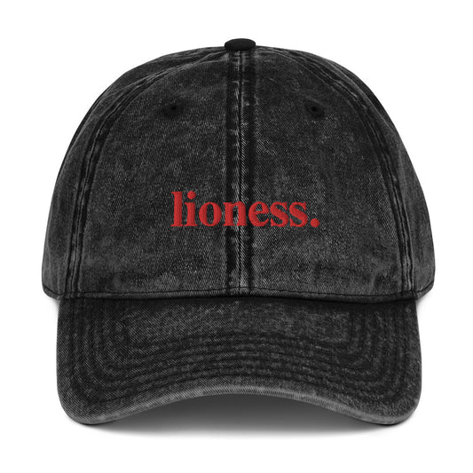 Vintage Lioness Cap